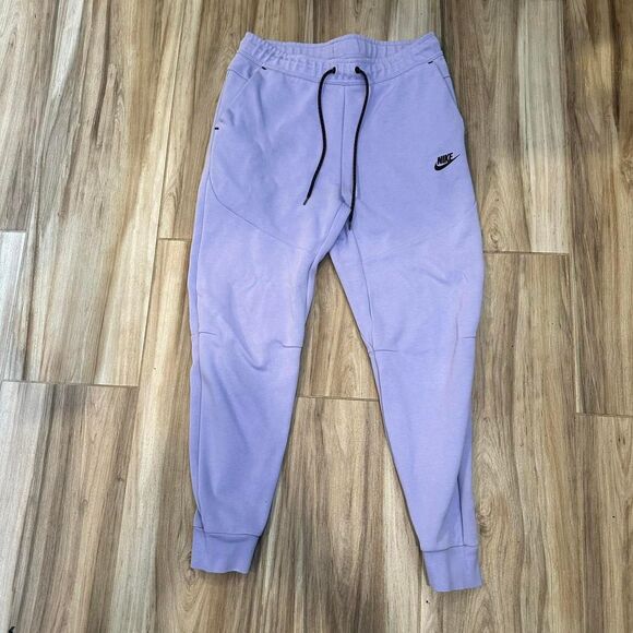Nike Tech Fleece Men's Purple Joggers-tracksuits - Picture 1 of 4